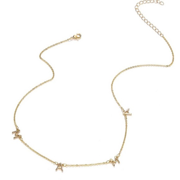 MAMA Boutique Trending Necklace Gold or Silver - Picture 2 of 3